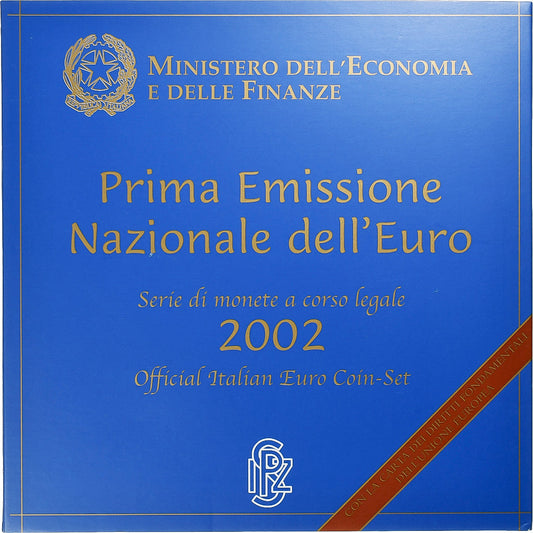 taliančina,
 
 1 cent za 2 eurá,
 
 2002