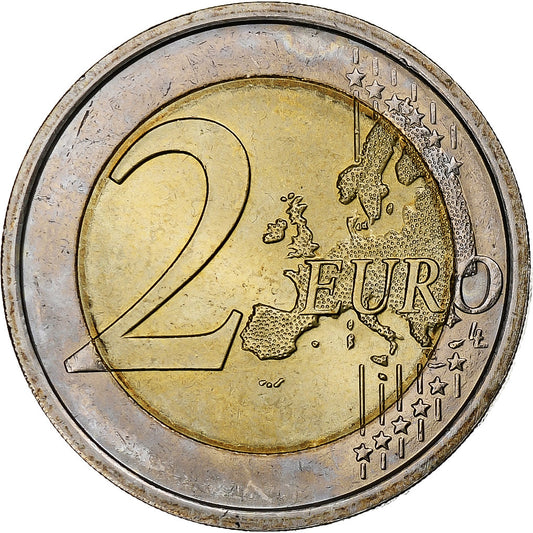 taliančina, 
  
  2 eurá, 
  
  Európska menová únia