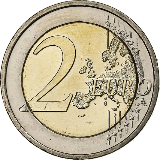 Írsko, 
  
  2 eurá, 
  
  Hundertjahrfeier des 1. Treffen von Dail Eireann