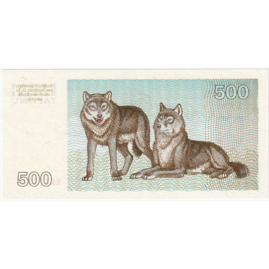 Litva,
 
 500 mincí,
 
 UNC(65-70)