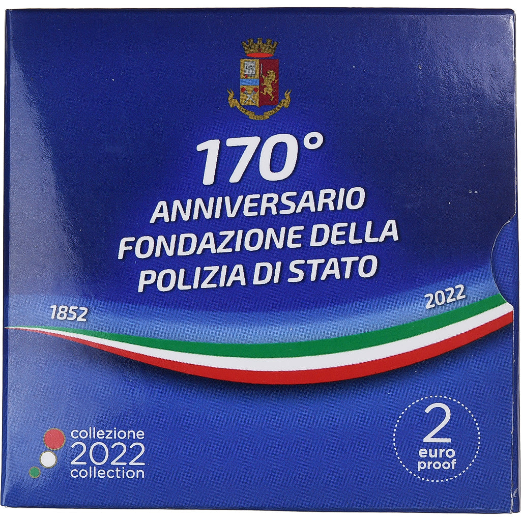 taliančina, 
  
  2 eurá, 
  
  Staatspolizei