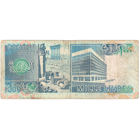 Libanon,
 
 1000 libier,
 
 VF (20-25)