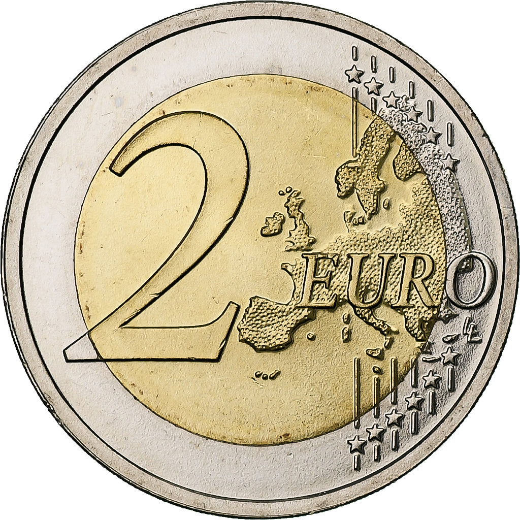 Lotyšsko, 
  
  2 eurá, 
  
  Unabhängige baltische Staaten