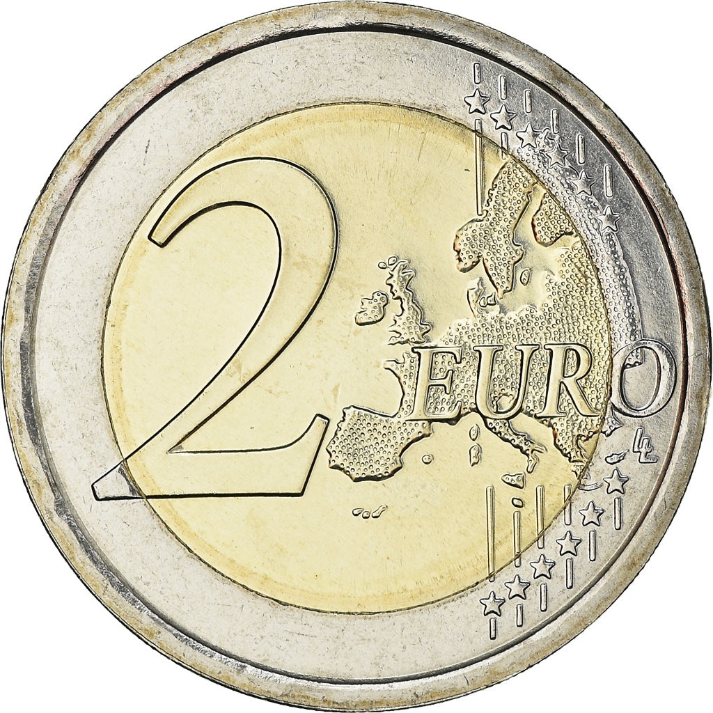 taliančina, 
  
  2 eurá, 
  
  70. Jahrestag der italienschen Verfassung