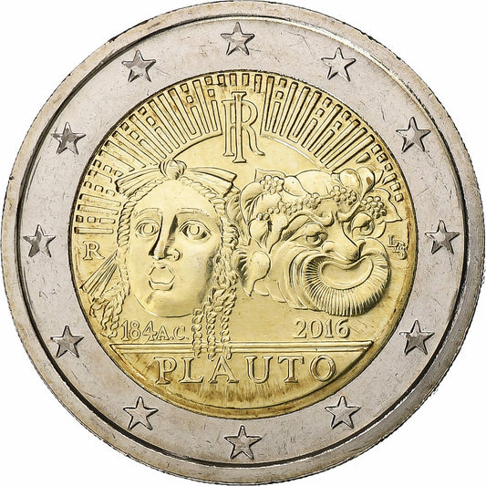 taliančina,
 
 2 eurá,
 
 2016