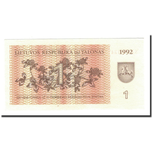 bankovka, 
  
  Litva, 
  
  1 (tokeny)