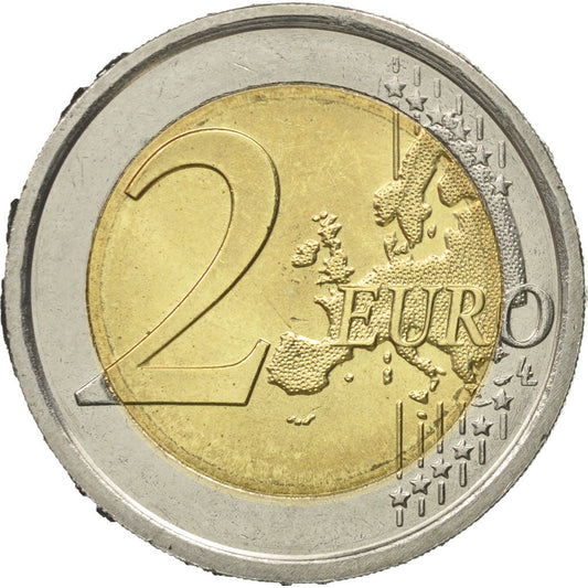 taliančina, 
  
  2 eurá, 
  
  100. Todestag von Giovanni Pascoli