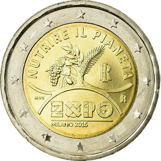 taliančina,
 
 2 eurá,
 
 EXPO MILÁNO 2015