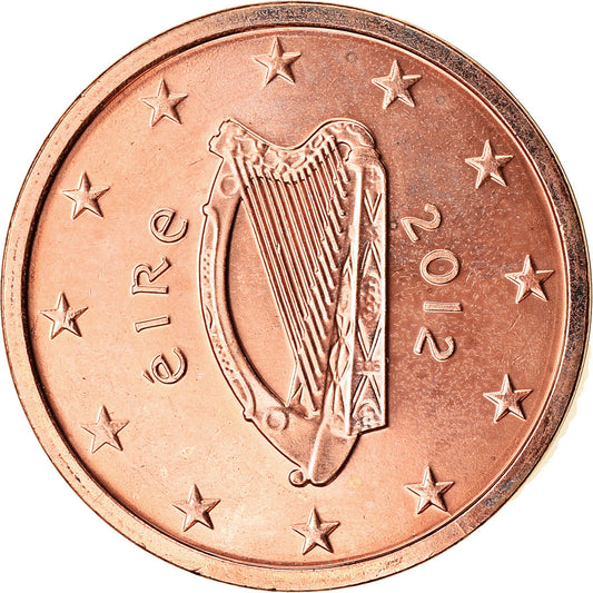 ÍRSKA REPUBLIKA,
 
 2 euro centy,
 
 2012