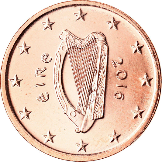 ÍRSKA REPUBLIKA,
 
 2 euro centy,
 
 2016