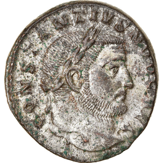 Moneta,
 
 Constanza chlór,
 
 Follis