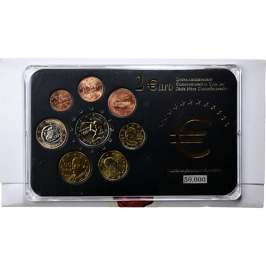 Grécko, 
  
  Setze 1 ct. - 2 eurá, 
  
  2002-2006