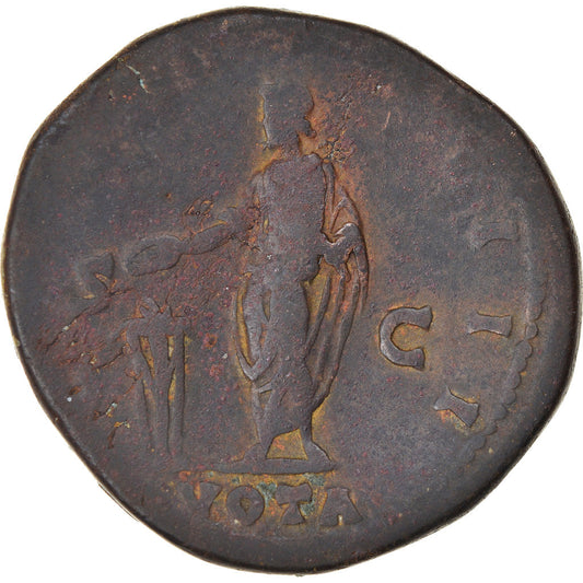 minca, 
  
  Antoninus Pius 
  
  Sestertius