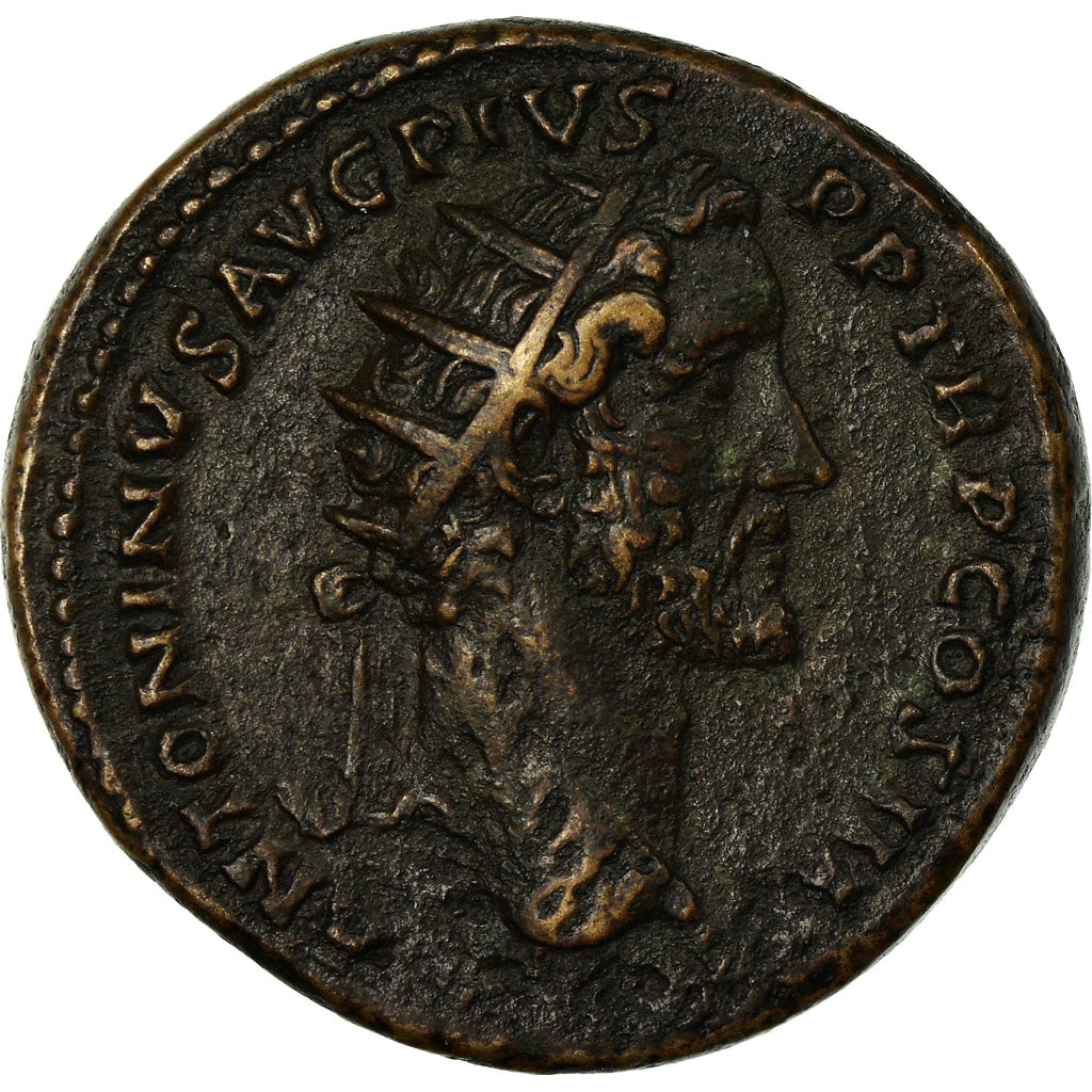 minca, 
  
  Antoninus Pius 
  
  Dupondius