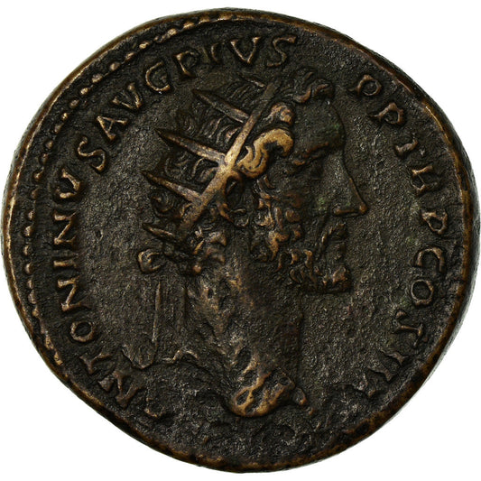 minca, 
  
  Antoninus Pius 
  
  Dupondius