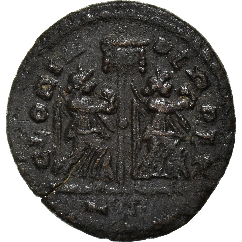 minca,
 
 Konštantín I.
 
 Polovičný Follis