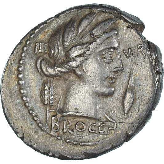 minca, 
  
  L. Furius Brocchus, 
  
  dinár