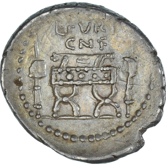 minca, 
  
  L. Furius Brocchus, 
  
  dinár