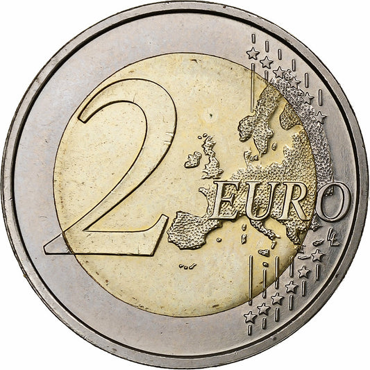 Lotyšsko, 
  
  2 eurá, 
  
  Riga – Kulturhauptstadt Europas 2014