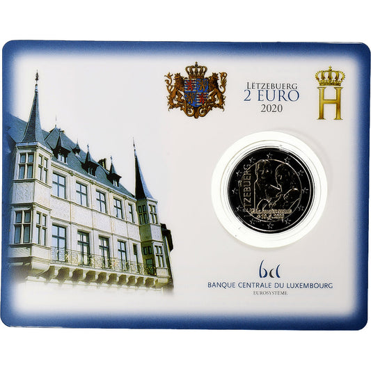 Luxembursko, 
  
  2 eurá, 
  
  Narodenie princa Karola