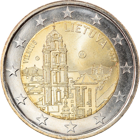 Litva,
 
 2 eurá,
 
 Vilnius